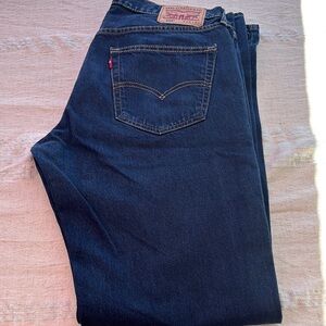 Levi's Blue Straight Jeans Classic Design